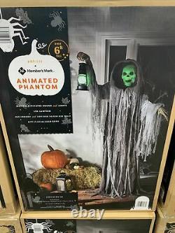 Halloween Decor Pre-Lit 76 inch Animated Phantom