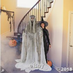 Halloween Decor Standing Ghost Girl Haunted House Props Scary Creepy New