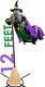 Halloween Decorations Outdoor 12 Ft Animated Hovering Witch Animatronics