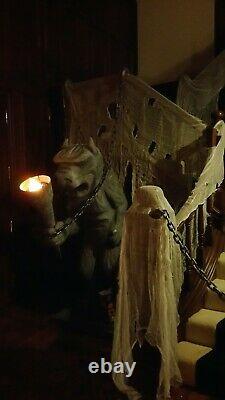 Halloween Disney Haunted Mansion Film Prop Giant Gargoyle