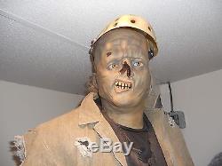 Halloween Gemmy Signed by Jason Friday the 13th Animatronic Prop Life Size NJ PU