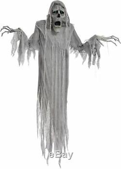 Halloween Hanging Props Animated Lifesize Witch Reaper Phantom 6FT Haunted House