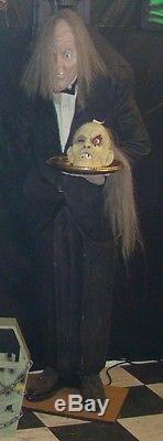 Halloween Haunted House Butler Gravely Prop 6' feet Life Size