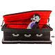 Halloween Haunter 6ft Inflatable Dracula Vampire Coffin Led Yard Prop Decoration