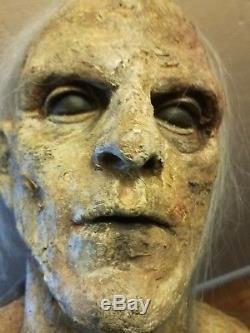 Halloween Horror Creeper Zombie Prop Head & Hands Haunted House SCARY