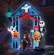 Halloween Inflatable 9' Jack Skellington Nightmare Before Christmas Archway