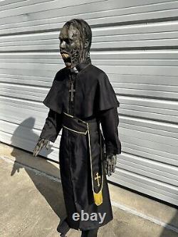 Halloween Life Size Custom Rubber Demonic Priest