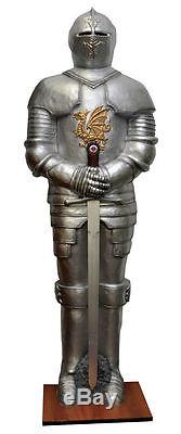 Halloween Life Size Haunted Knight Prop Decoration Haunted House New Complete