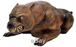 Halloween LifeSize Animated MAD ATTACK DOG PROP Haunted House NEW