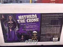 Halloween LifeSize Animated MATILDA THE CRONE WITCH Prop Haunted House NEW