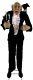 Halloween Lifesize Animated 68-inch Greeter Butler Prop Haunted House New