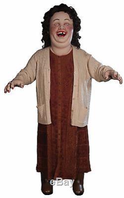 Halloween Lifesize Animated LAUGHING CREEPY GIGGLING SALLY Prop Haunted House