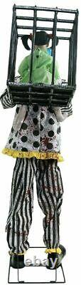 Halloween Lifesize Animated MR. HAPPY CLOWN PROP Haunted House NEW FOR 2020