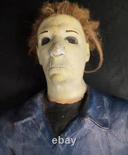 Halloween MICHAEL MYERS Foam 31 Tall Figure. Vintage HARD TO FIND