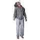 Halloween Party Animated Theatrical Prop Life-size Dead Man Hanging Creepy Gorey