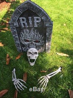 Halloween Party/Prop Lawn Skeleton Bones/ skeleton With Ground Stakes