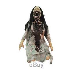 Halloween Party or Porch Decor Wretched Zombie Gory Animated Theatrical Prop