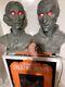 Halloween Prop Interactive Animated 16 Talking Busts Eyes Light Up See Below