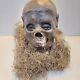 Halloween Prop, Oddity, Mummified Head On Stand