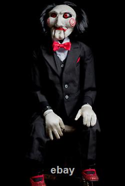 Halloween SAW BILLY PUPPET Prop Poseable Trick or Treat Studios BRAND NEW