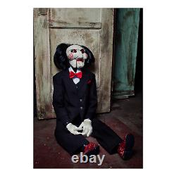 Halloween SAW BILLY PUPPET Prop Poseable Trick or Treat Studios BRAND NEW