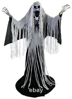 Halloween TOWERING WAILING SOUL Reaper Animated Prop 7 FT Haunted House CEMETARY