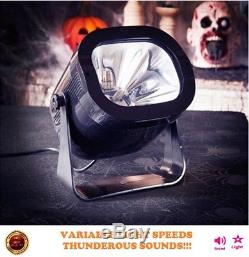 Halloween Thunder Strobe Light -Spooky Special Effects Sound/Light Prop Decor