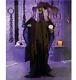 Halloween Witch Lifesize Animated Prop Spooky Lights Sound Party Freestanding