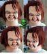 Halloween Chucky Curse Doll Childs Play Mask Good Guy Bust Prop Movie Cosplay