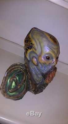 Halloween custom prop SUPREME ALIEN BEING. FX ARTIST MADE SCI FI BUST