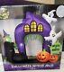 Halloween Inflatable Arch Witch Ghost Pumpkins Party Prop Decoration