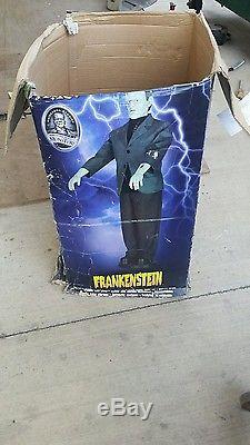 Halloween prop AMAZING 6.5 FT TALL ANIMATRONIC FRANKENSTEIN. Boris Karloff