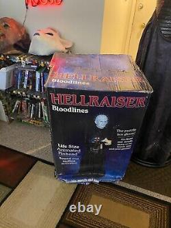Halloween prop Hellraiser Bloodlines 6' Life Size PINHEAD Animatronic. With box