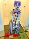 Halloween Prop Thrashing Clown. Animated. Sounds, Thrashes, Lights. Used. As Is