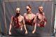 Hanging Torso Meat 3 Pack Halloween Haunted House The Walking Dead Horror Props