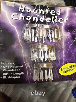 Haunted Chandelier Rare Spirit Halloween Animated Prop In Original Box