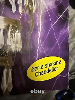 Haunted Chandelier Rare Spirit Halloween Animated Prop In Original Box