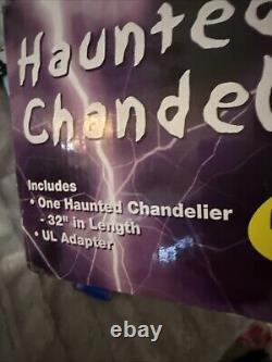 Haunted Chandelier Rare Spirit Halloween Animated Prop In Original Box