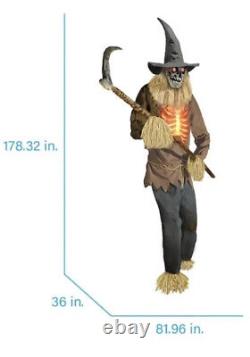Haunted Living 12-ft Lighted Animatronic Scarecrow NEW IN BOX UNOPENED