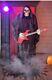 Haunted Living 6' Animatronic Reaper With Guitar Halloween Prop Bluetooth Band