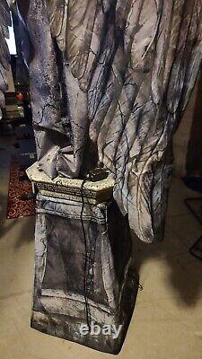 Haunted Living 8-ft Lighted Animatronic Cemetery Angel Tombstone(LOWE'S)