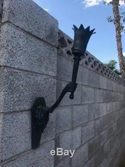 Haunted Mansion crypt arm sconce Ride Prop replica rare Halloween