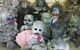 Haunted House Props Dolls Lot Halloween Creepy Clowns Aliens Porcelian Baby Neon
