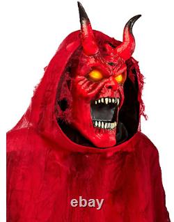 Hell Spawn Animatronic 4.9 Ft Devil Spooky Halloween Prop Spooky Spirit Rare