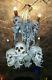 High End Quality Large Skull And Bones Chandelier -ultimate Halloween Prop