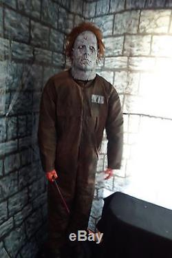 Holy Grail Gemmy Lifesize Rob Zombie Michael Myers Animated Halloween Prop