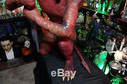 Holy Grail Lifesize Kneeling Crouching Devil Demon Spirit Halloween Static Prop