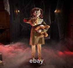 Home Accents 4.5 FT Possessed Penny Animatronic New