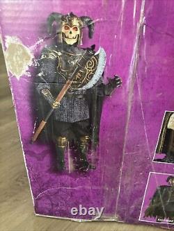 Home Accents Holiday, 6ft. Grave and Bones Animated LED Grave Warrior Halloween