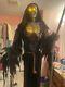 Home Accents Holiday 7' Animated Led Inferno Reaper No Box Animatronic Halloween